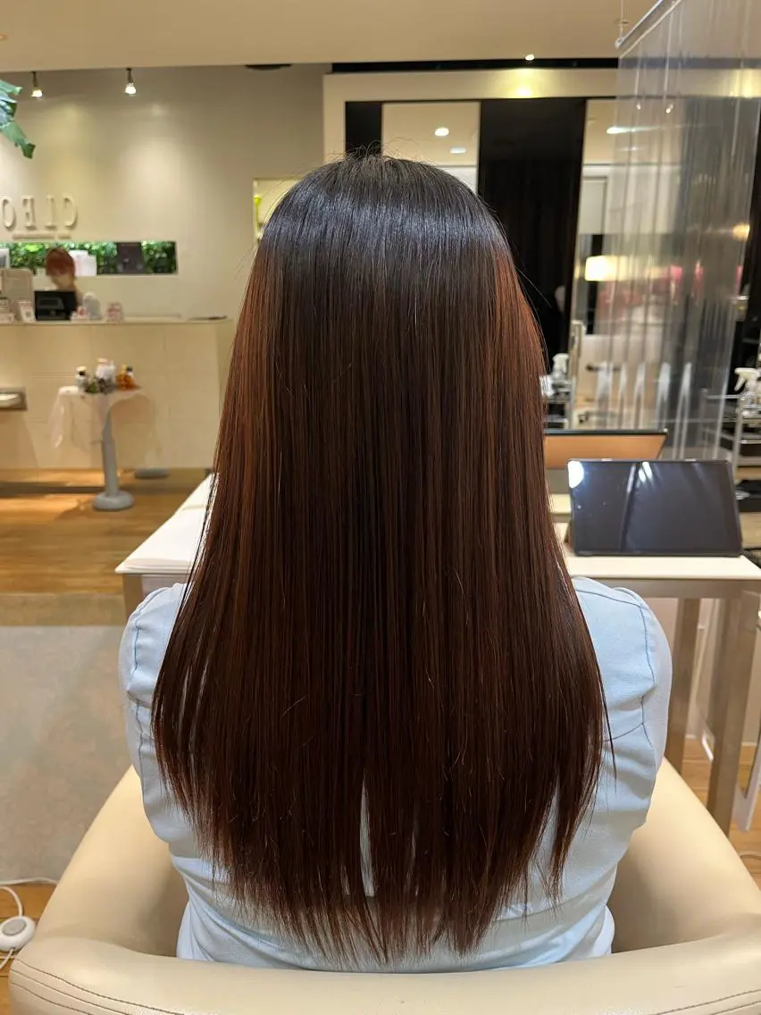 ロング 髪質改善 石井 良典のヘアスタイル