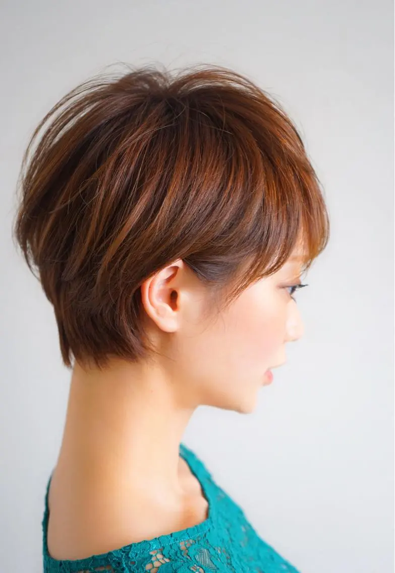 ショート カラー ヘアアレンジ ショートの神✨AFL OAT 井上康平のヘアスタイル