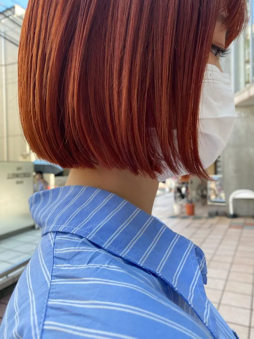 ショート カラー ヘアカラー トリートメント タカノ ノゾミのヘアスタイル
