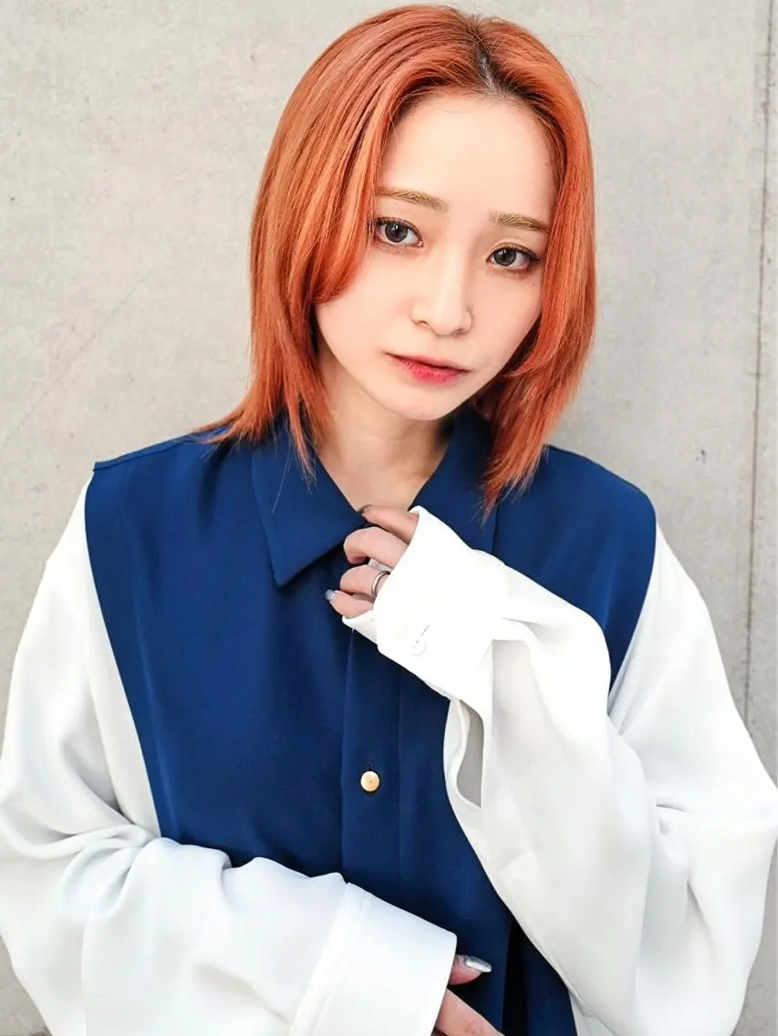 ミディアム カラー ヘアアレンジ 髪質改善透明感カラー /SHOGO☀️のヘアスタイル