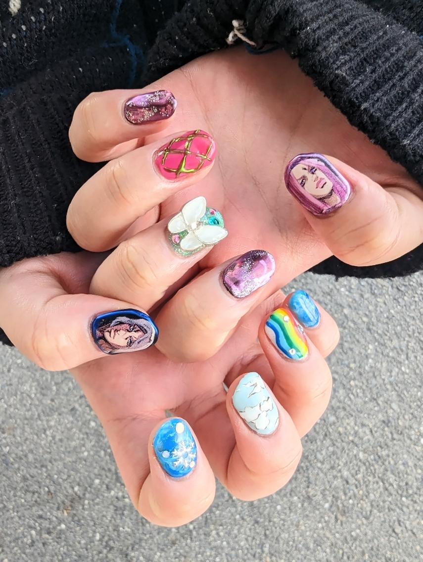 ネイル ハンドネイル 推しネイル | 　aycnailのネイルデザイン