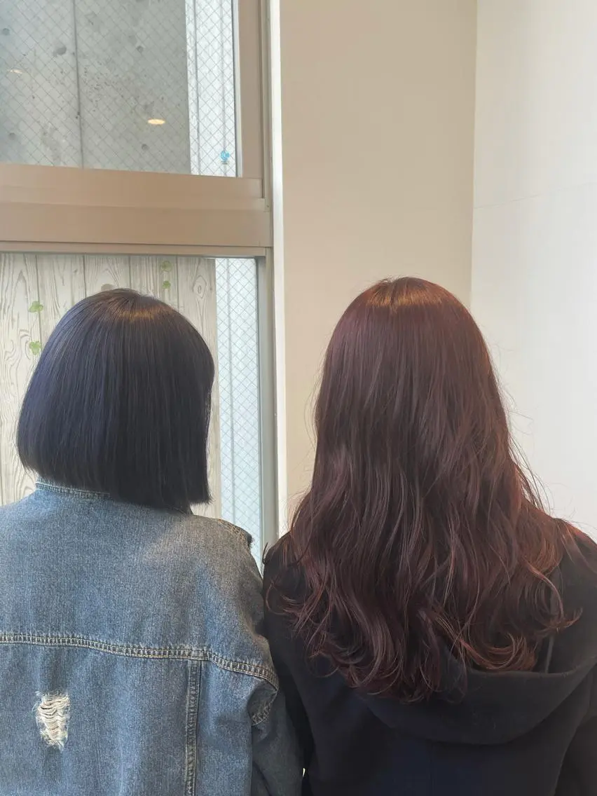 カラー 東梅田エリアカラー ヘアセットNo. 1のヘアスタイル