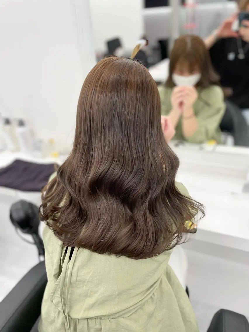 セミロング カラー ヘアアレンジ 🔷横浜/メンズ TAKUMI🔷のヘアスタイル