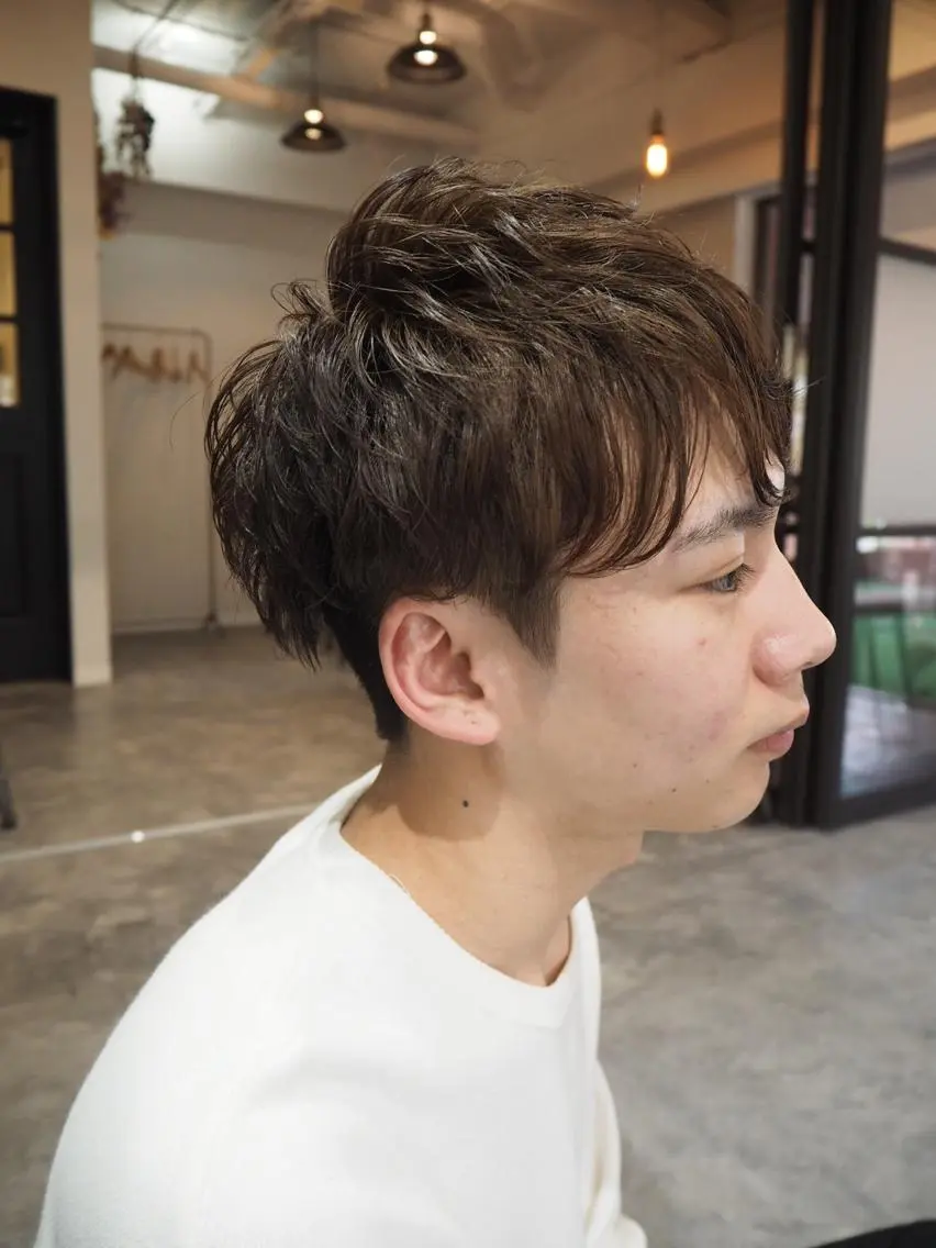 メンズ メンズパーマ 高橋 悠介のヘアスタイル