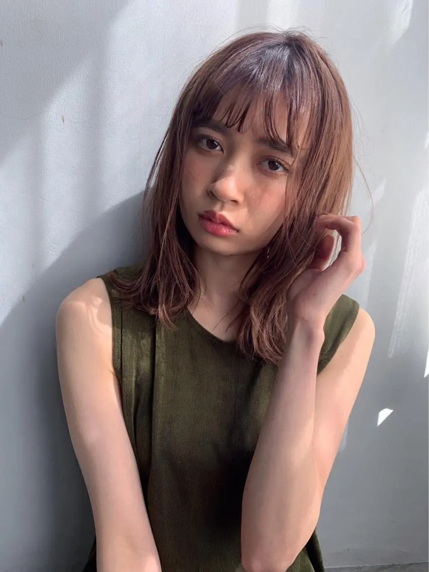 ミディアム CLAN クランのヘアスタイル