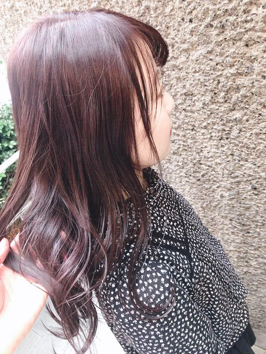 ショート カラー パーマ ヘアアレンジ メンズ グレージュ ラベンダーカラー ラベンダーグレージュ ラベンダーグレー カット ヘアカラー ちこ .のヘアスタイル