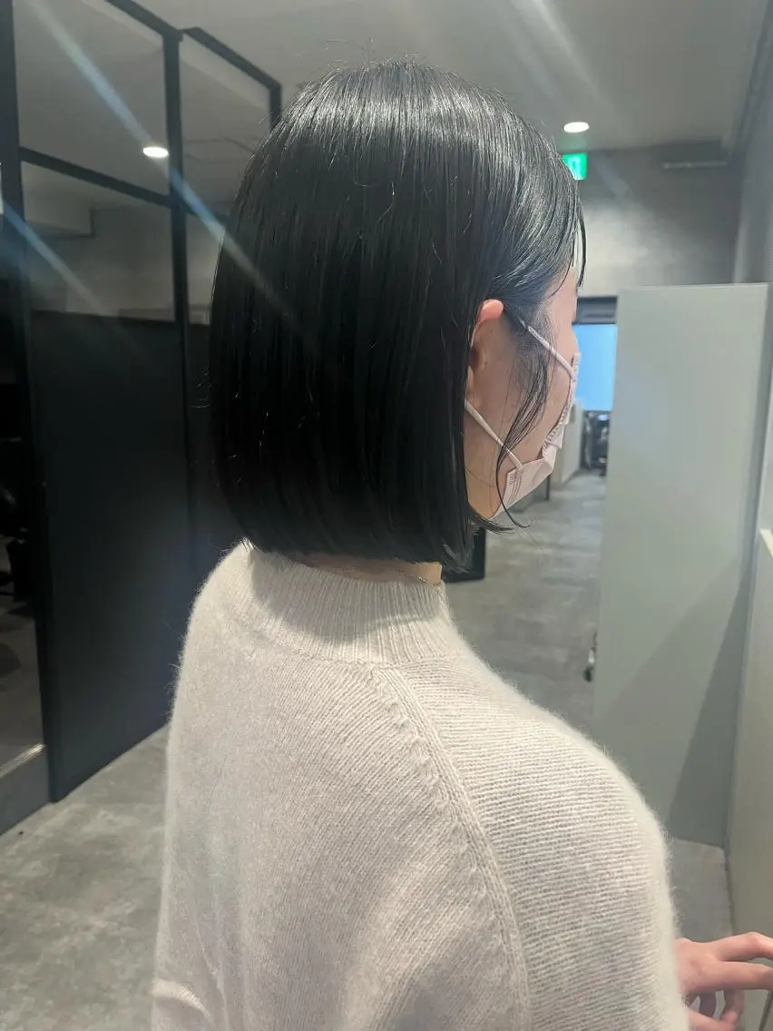 ショート ボブ MIES amane(アマネ)のヘアスタイル