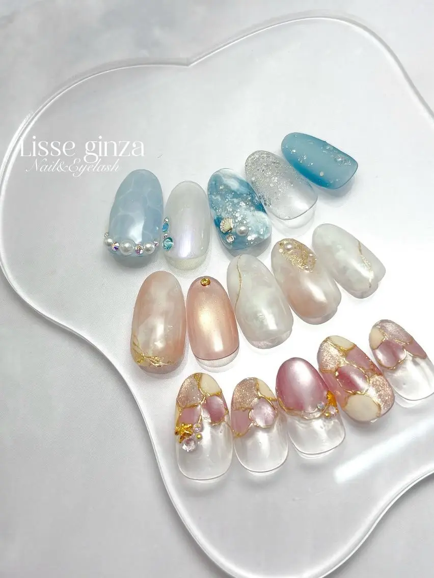 ネイル Lisse 銀座 Takagiのネイルデザイン
