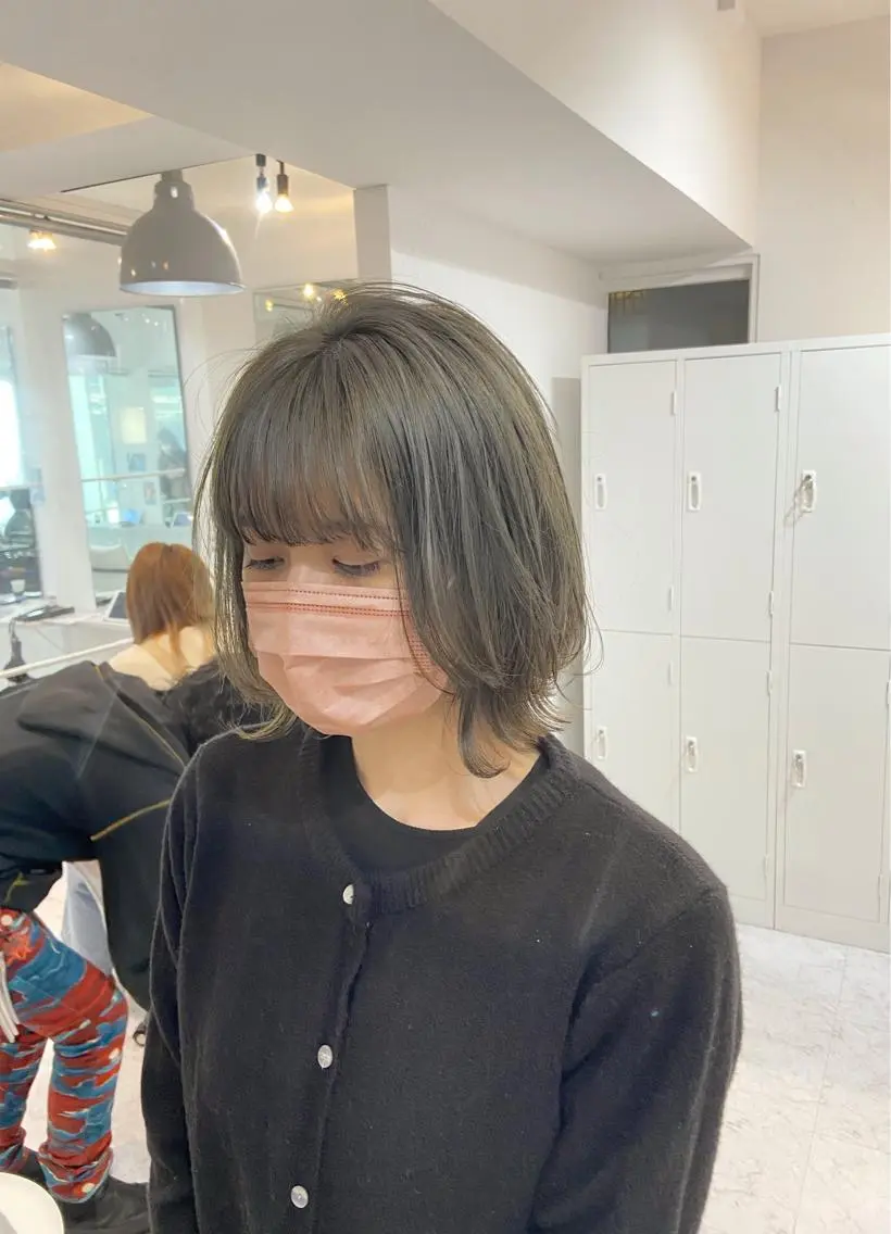 ミディアム 透明感カラー/メンズ 特化kazumaのヘアスタイル