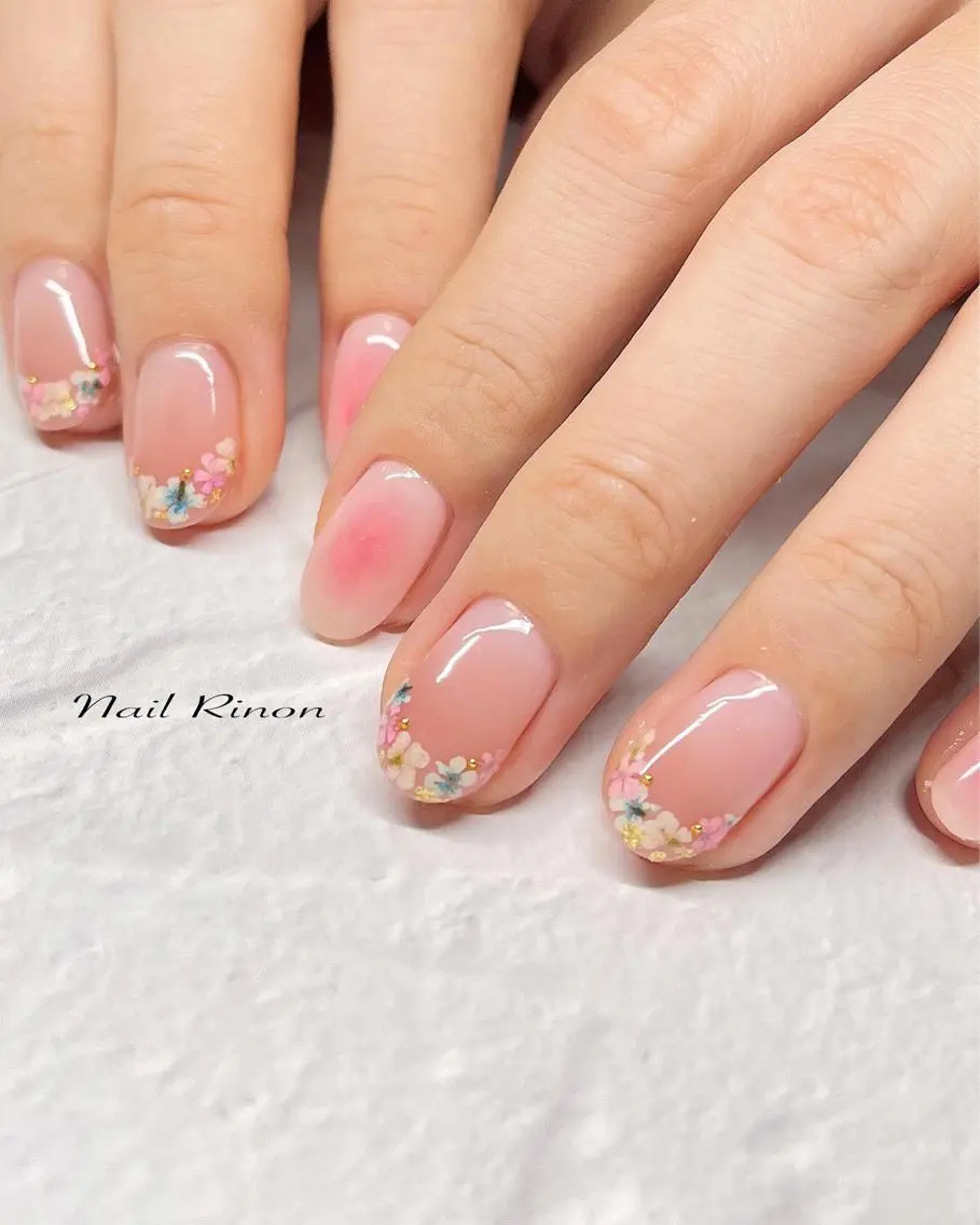 ネイル ブライダルネイル ハンドネイル Nail Rinonのネイルデザイン