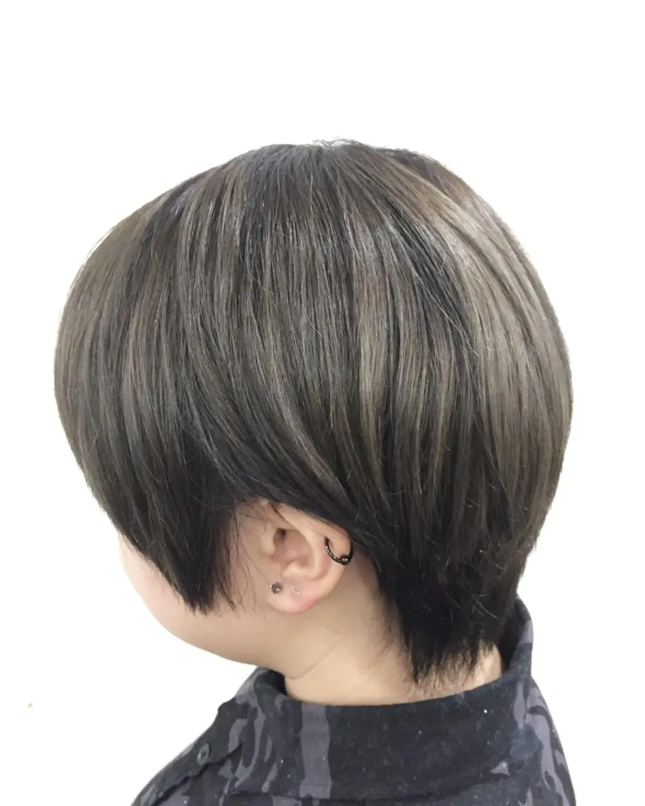 ショート カラー 🌛ダブルカラー 🌜SAYAKAのヘアスタイル