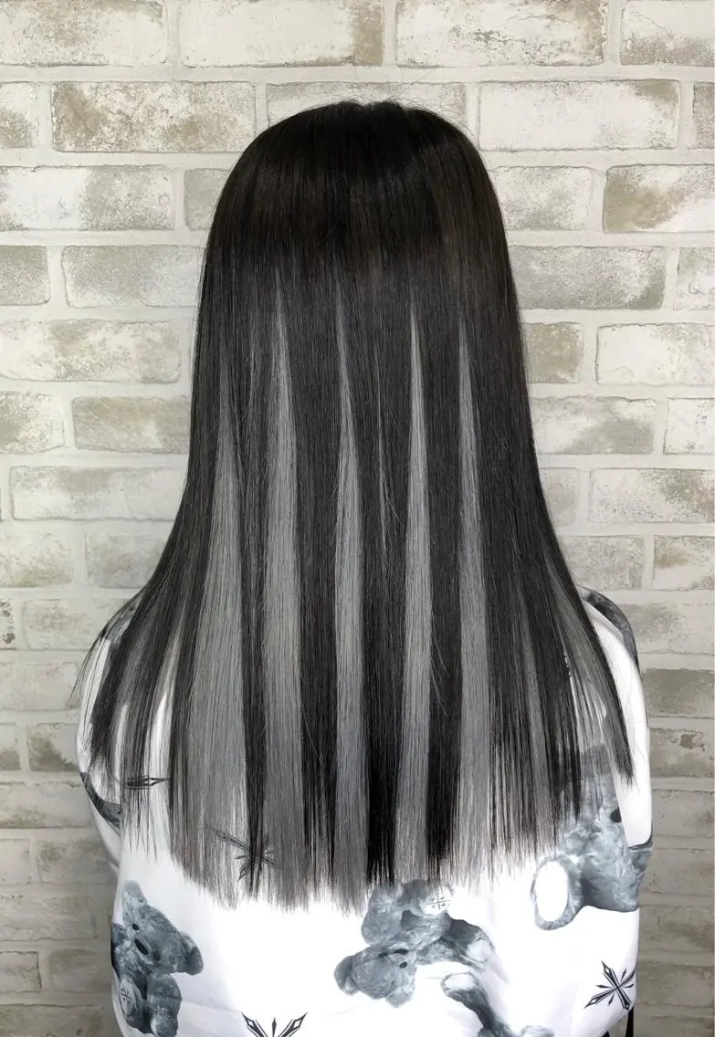 セミロング ヘアアレンジ トッチ 艶髪髪質改善のヘアスタイル