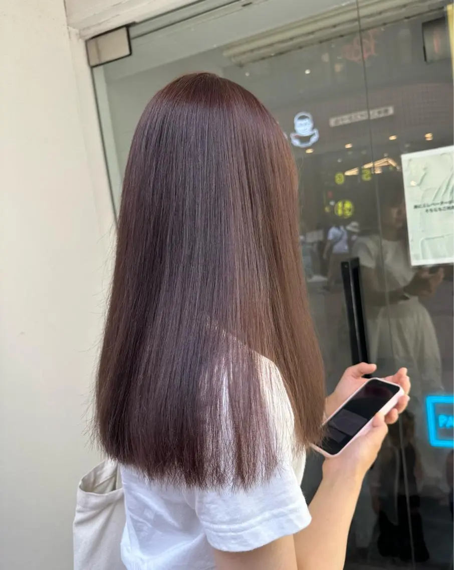 ロング ヘアカラー 韓国ヘアメンズ・レデ ィース特化ミクのヘアスタイル