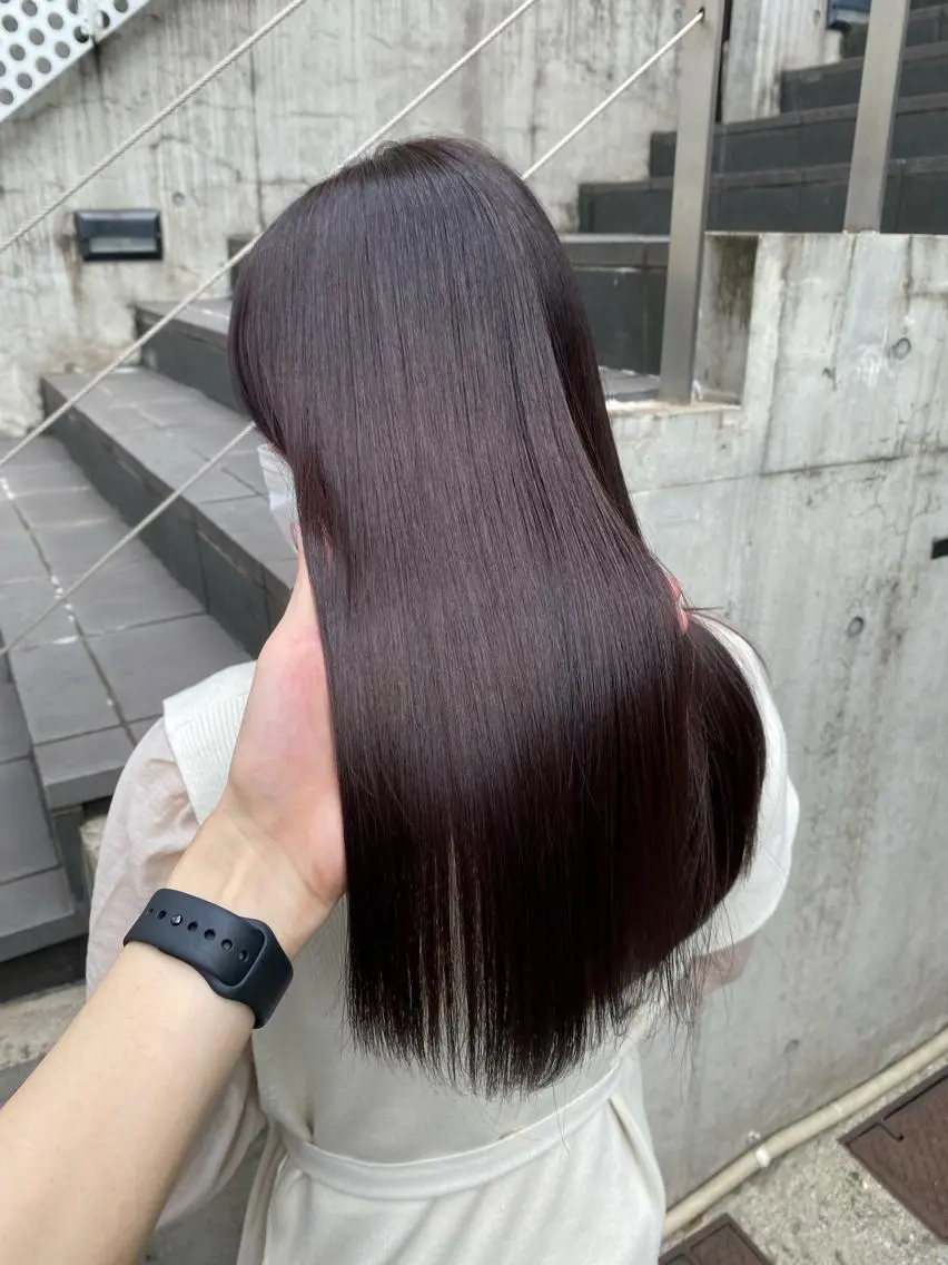ロング 髪質改善 メンズ特化 刈り上げない/金井のヘアスタイル