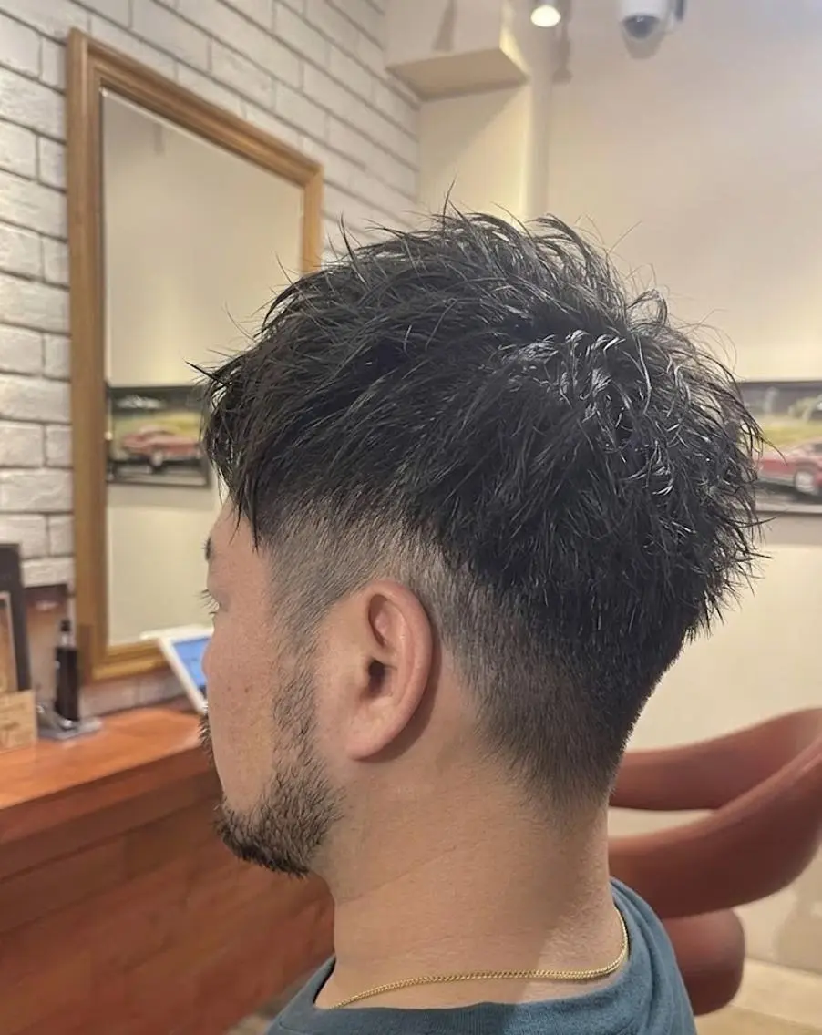 ショート カラー 黒髪 カット トリートメント flencia 丸 和博｜カットのヘアスタイル