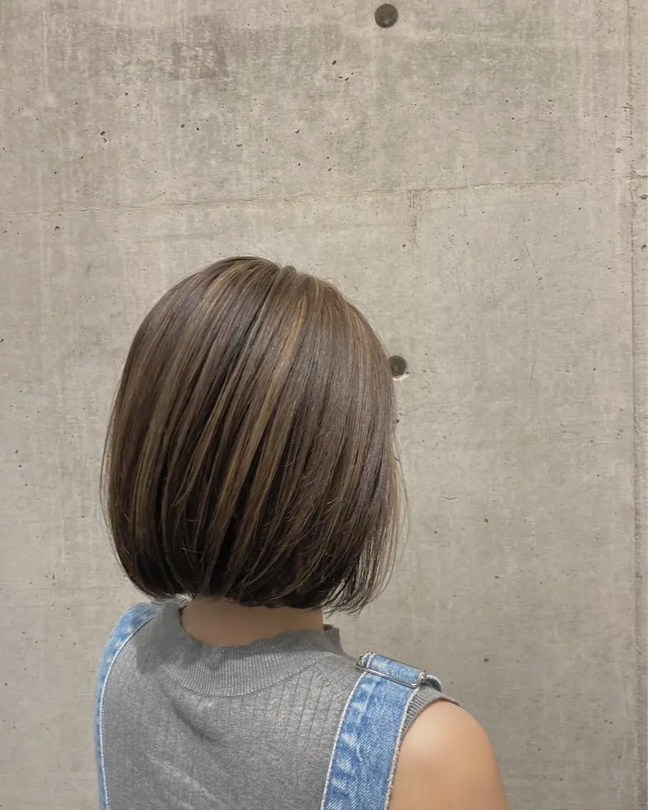 ショート カラー カット ヘアカラー トリートメント はまべ です☆のヘアスタイル