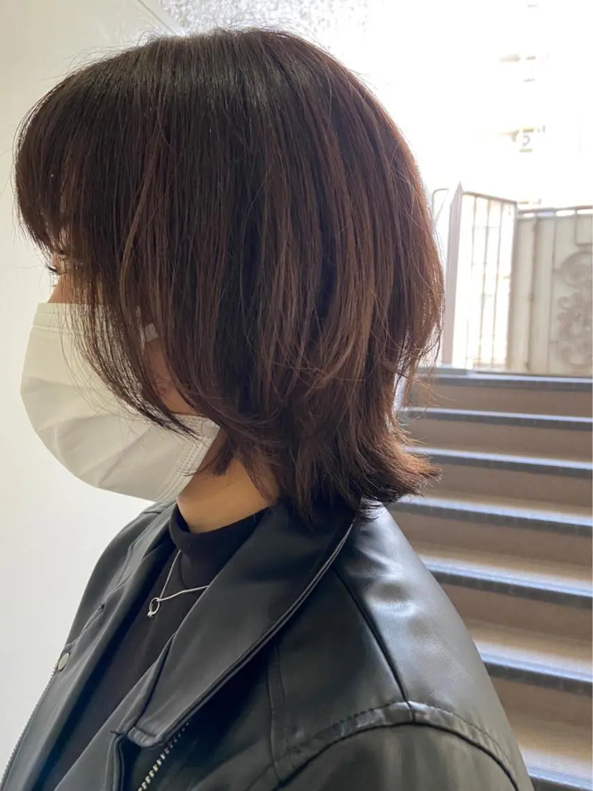 ショート カラー 💫お呼ばれヘア💫 men's✨ともえ✨のヘアスタイル