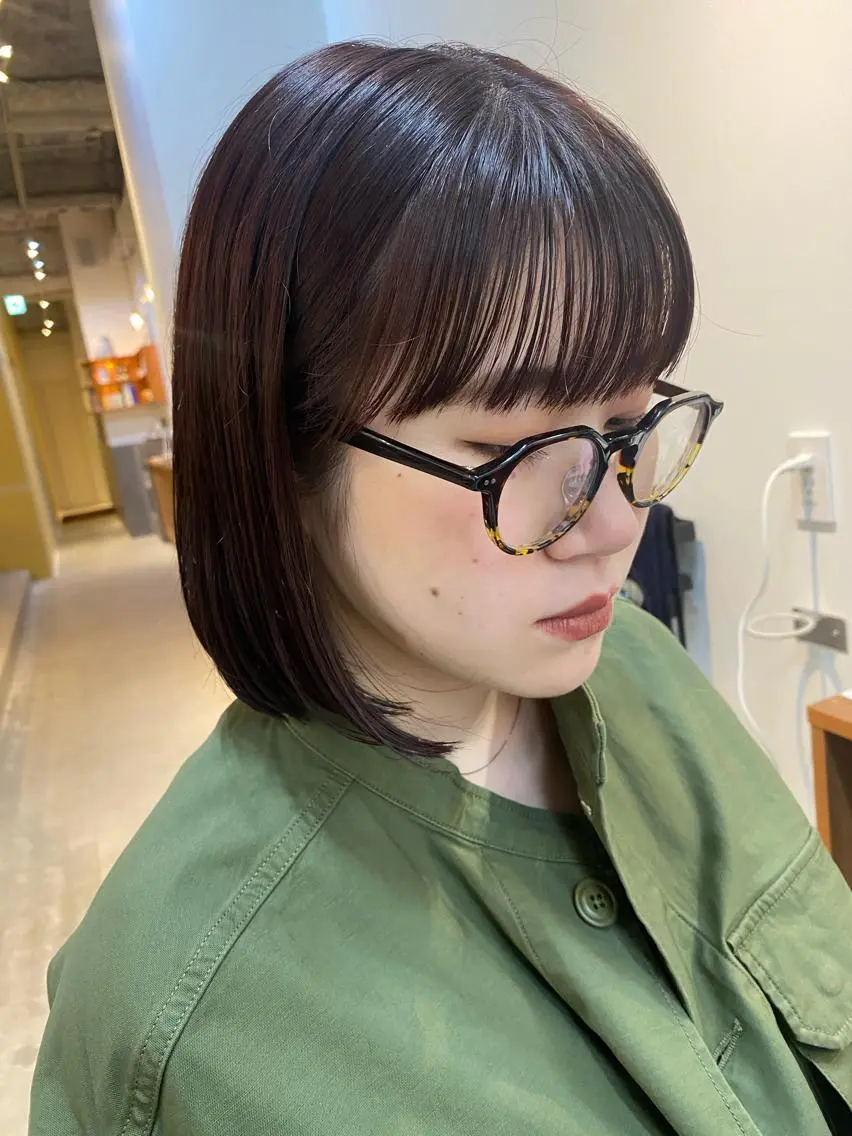 ショート カラー 砂原 ひよりのヘアスタイル