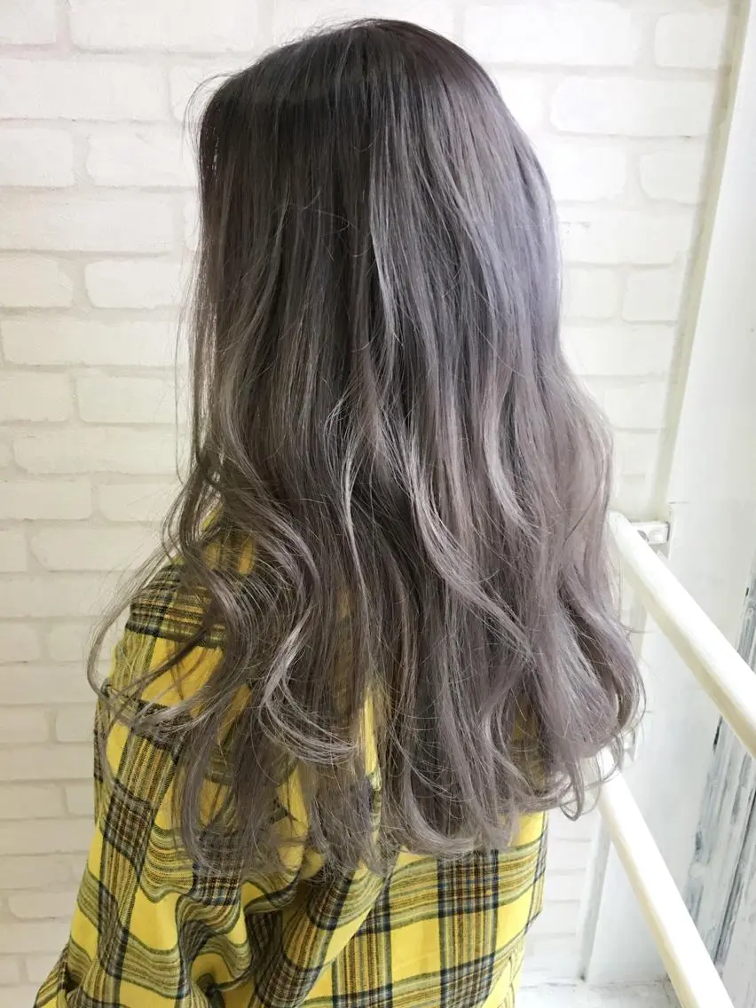 ロング カラー ヘアアレンジ エクステの神様 ▫️原島ユウヤ▫️のヘアスタイル