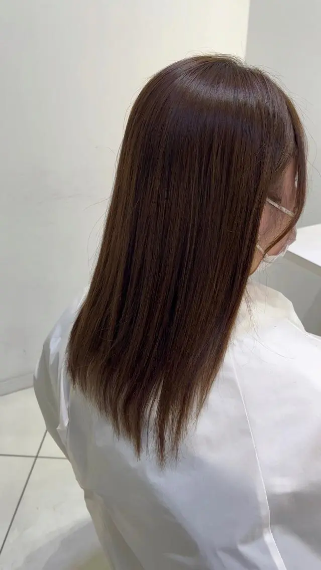 ロング mickey Yuinaのヘアスタイル