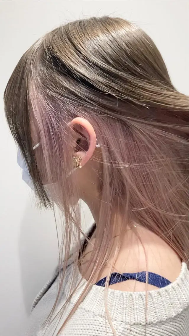 ロング カラー ハイトーン×レイヤー /遠藤将太のヘアスタイル