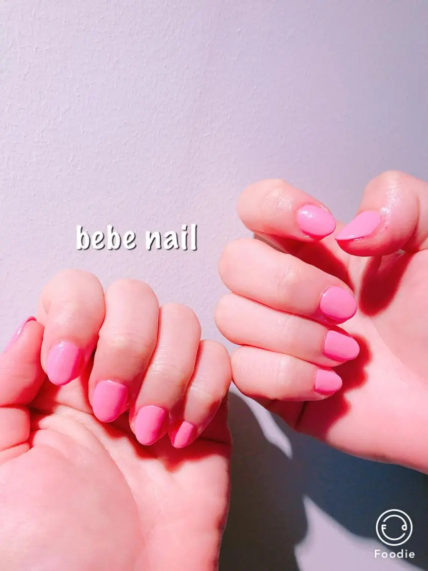 ネイル ジェルネイル ワンカラーネイル パラジェル ハンドネイル Ann nailのネイルデザイン