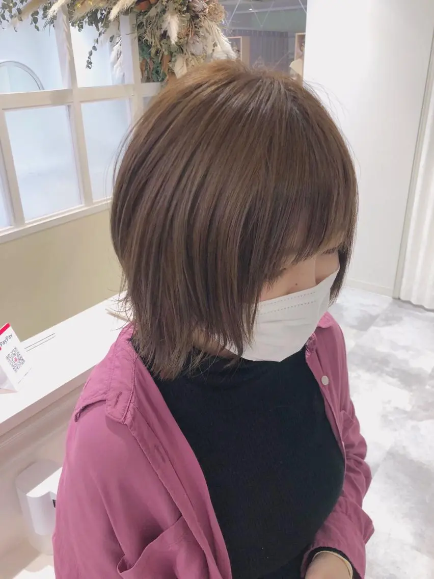 ショート カラー 似合わせかわいい カット【店長】珱翔のヘアスタイル