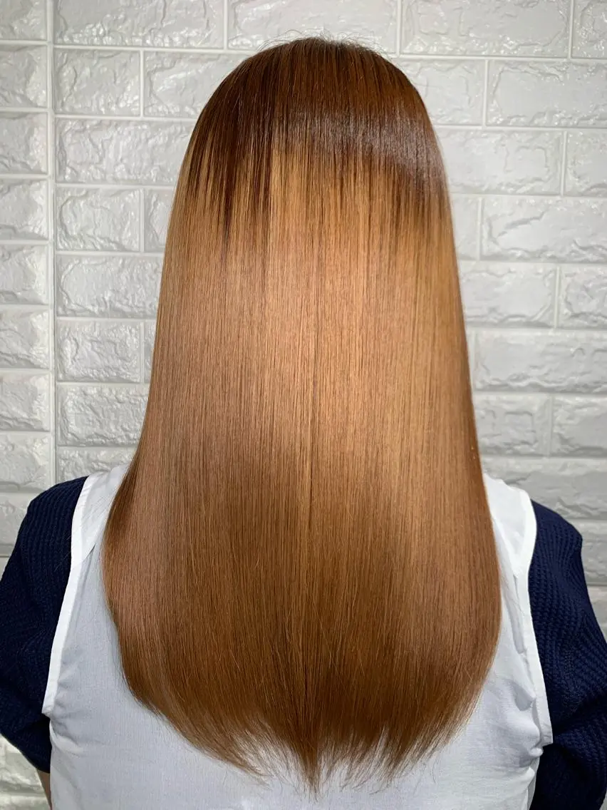 セミロング ヘアアレンジ 髪質改善 トリートメント 縮毛矯正 トリートメント ヘッドスパ Lee東三国 店長 谷辻誠志のヘアスタイル