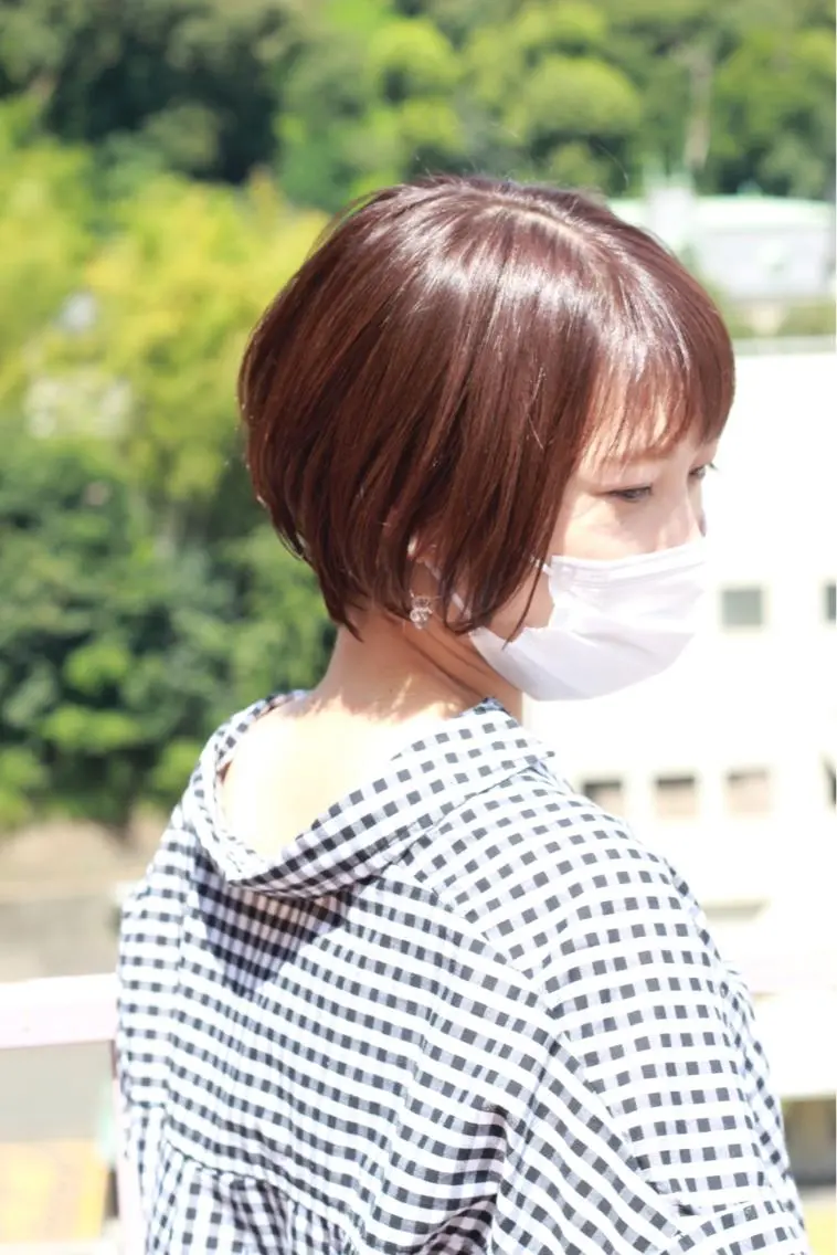 ショート カラー ショートボブ ボブ ショートヘア カット ヘアカラー トリートメント Viage （ビアージュ）のヘアスタイル