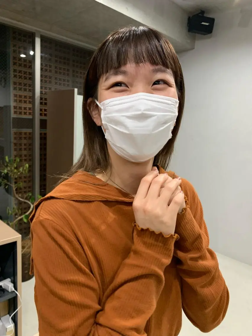ロング カラー ボブパーマコテ巻き風 パーマNo1深江秀平のヘアスタイル