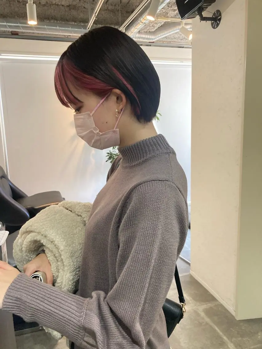 ショート カラー ➖石江 雷蔵➖のヘアスタイル