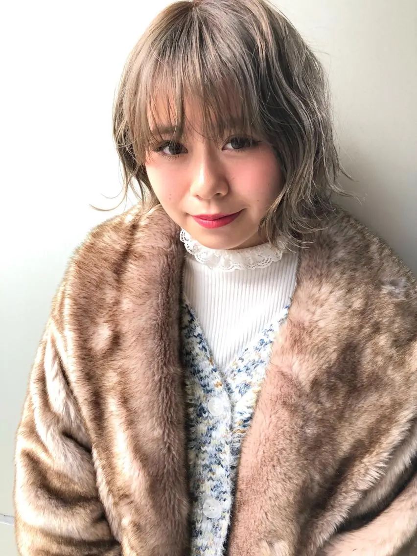 ショート 切りっぱなしボブ ボブ 中野 恵脩のヘアスタイル