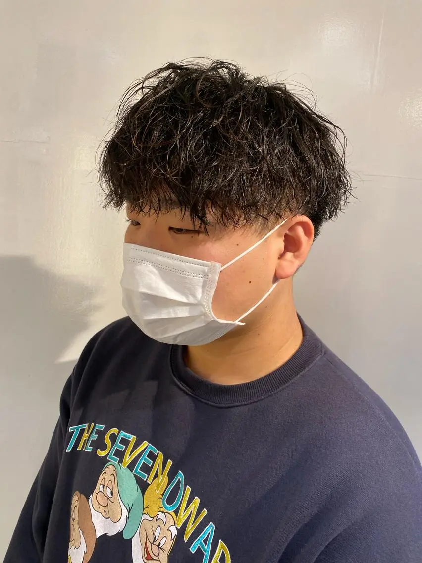ショート カット パーマ 西山 恵太郎のヘアスタイル