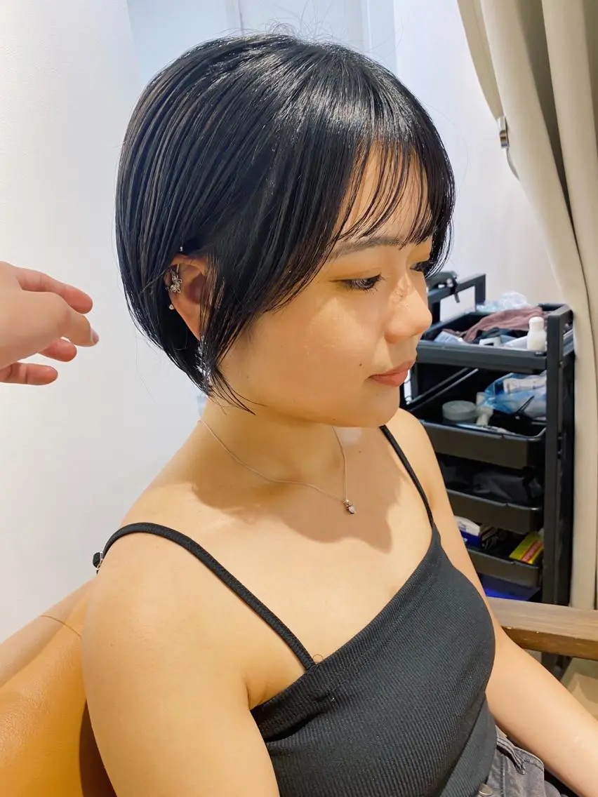 ショート カラー カット ヘアカラー トリートメント 🟩白髪ぼかし ショート/大司のヘアスタイル