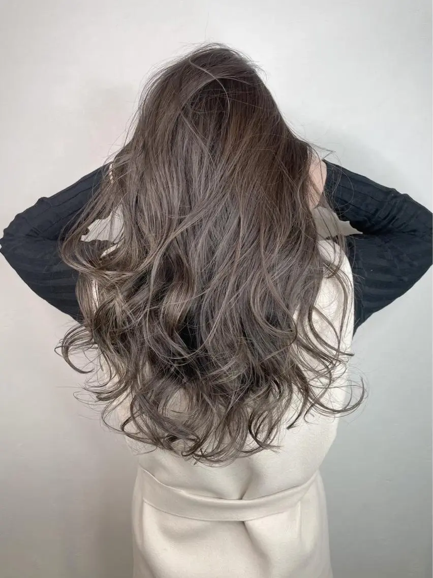 ミディアム カラー パーマ ヘアアレンジ メンズ キッズ ネイル マツエク・マツパ アイブロウ _WHITE高槻店 yusukeのヘアスタイル