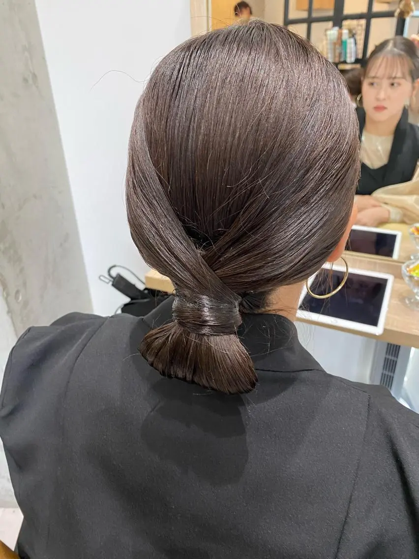 ミディアム ヘアアレンジ ヘアセット 似合う髪型が 分からない方へのヘアスタイル