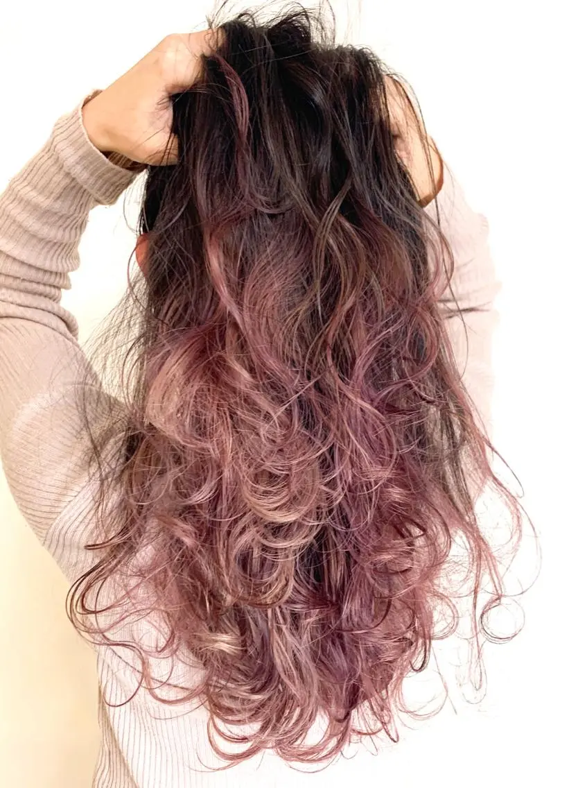 セミロング アッシュ 外国人風カラー レイヤーカット ❤️千葉県代表❤️ 店長❤️柿本翔一朗のヘアスタイル