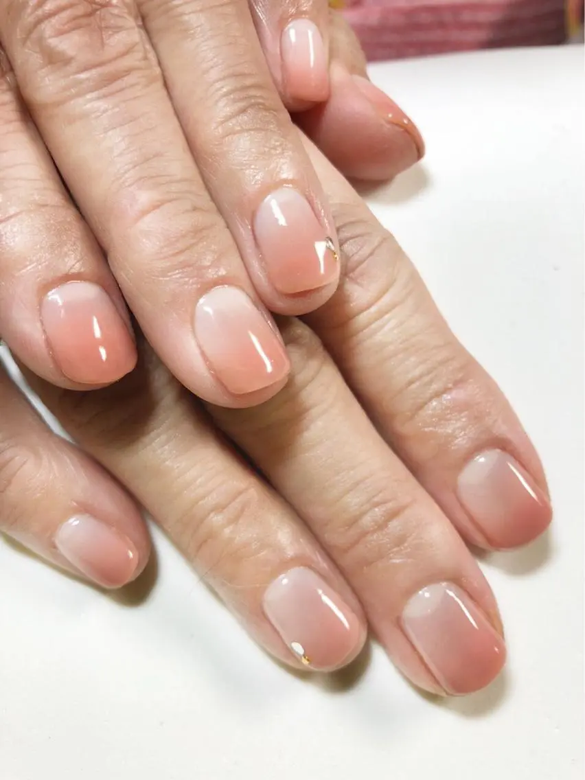 ネイル ジェルネイル グラデーション kimura kumikoのネイルデザイン