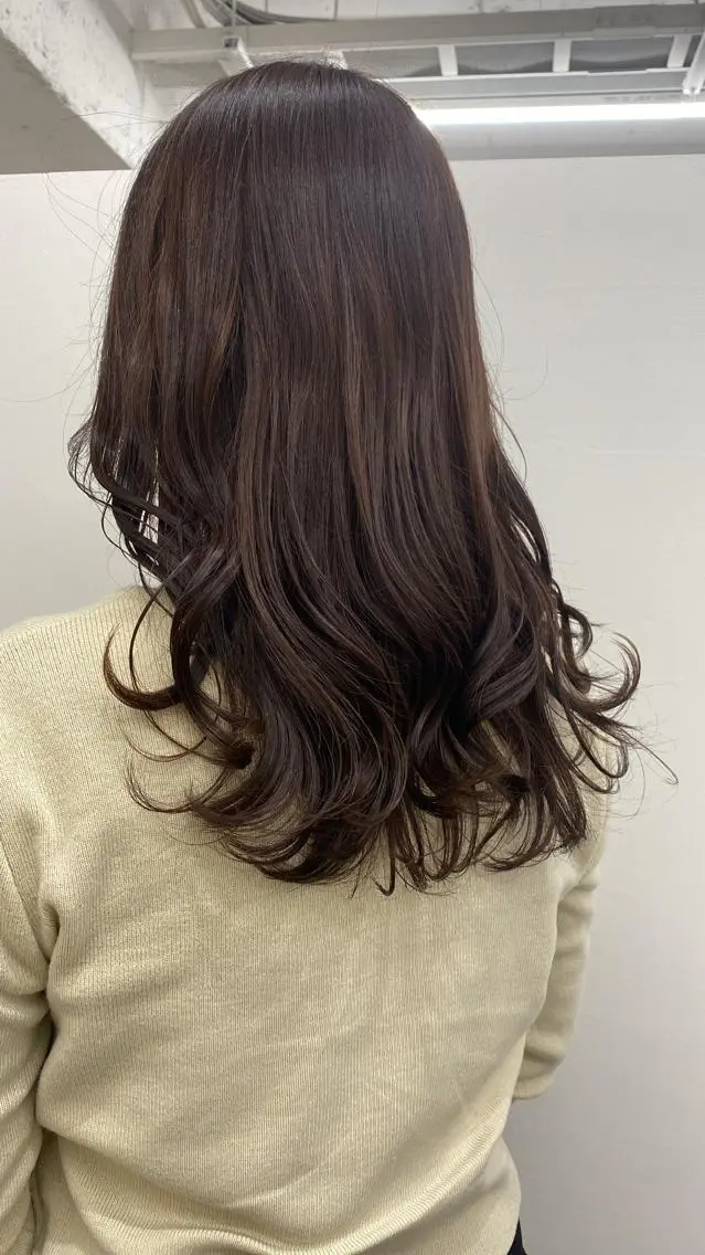 ロング カラー 韓国好き🇰🇷 美容師MIKUのヘアスタイル