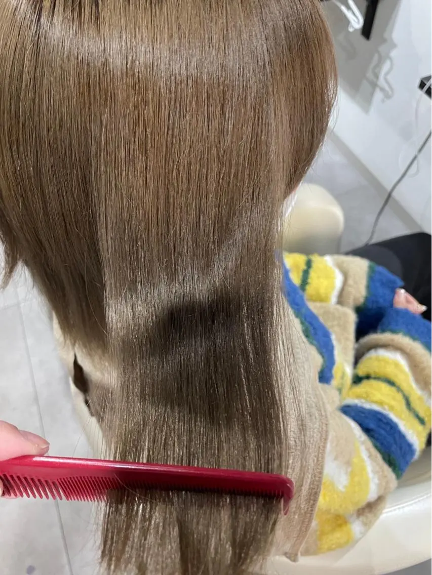 セミロング ヘッドスパ シェア ハピのヘアスタイル