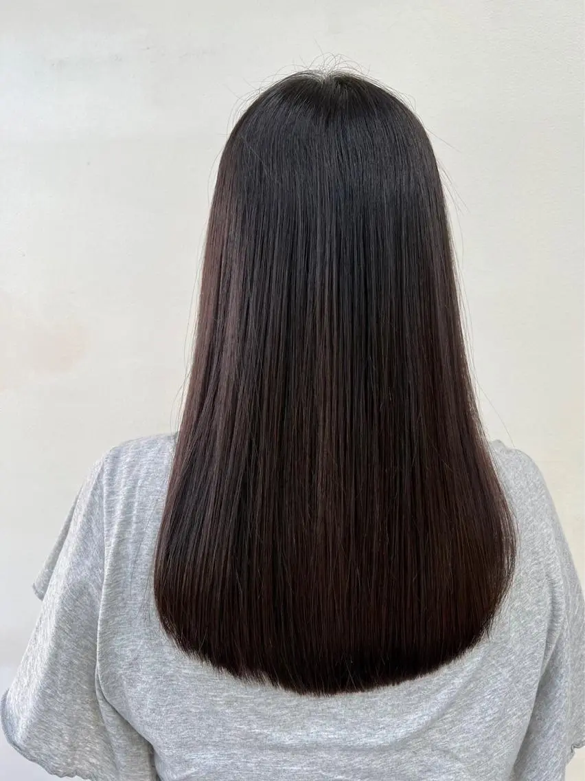 ロング 縮毛矯正 縮毛矯正 CITY./ 鈴木ことはのヘアスタイル