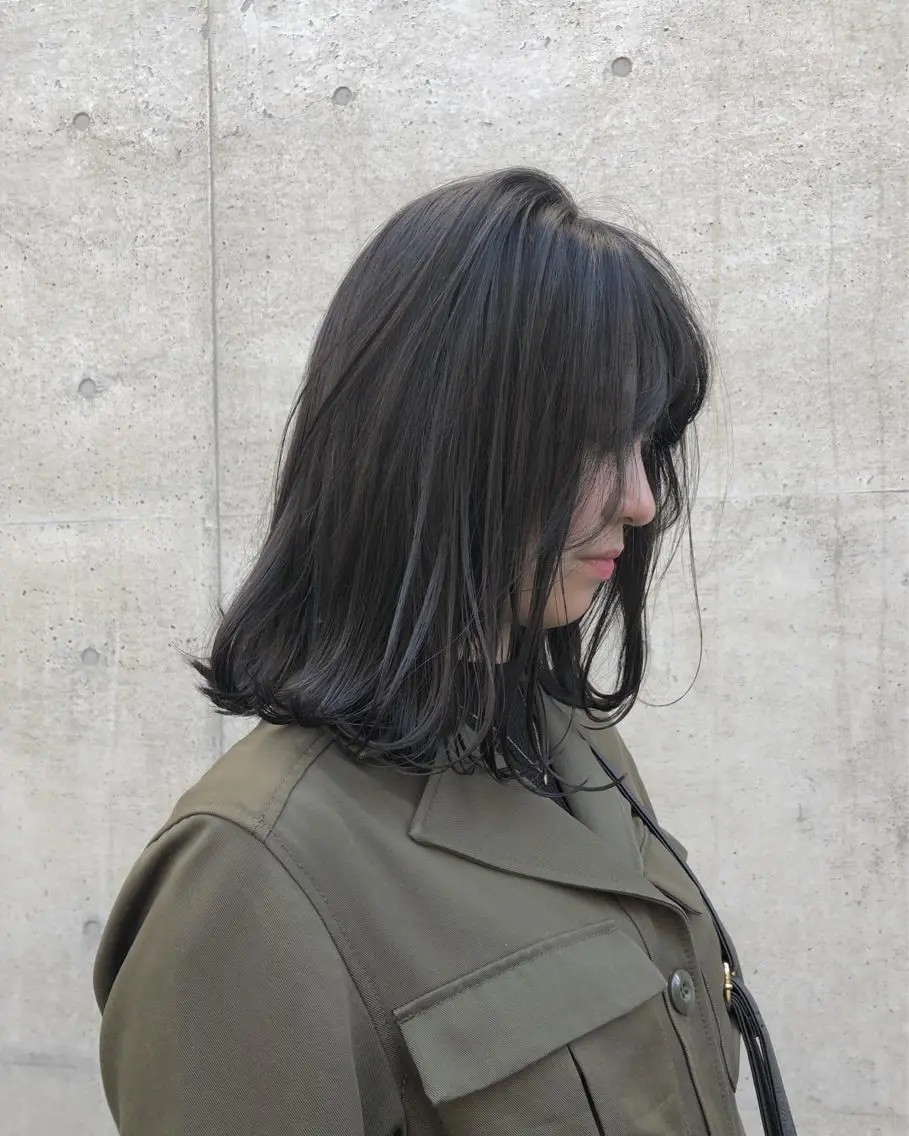 ミディアム カラー ボブ フレンチボブパーマ Yuukiのヘアスタイル