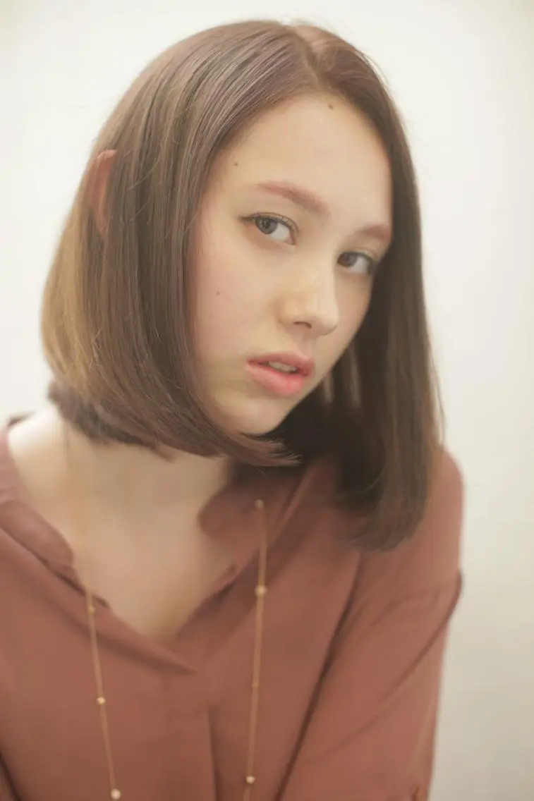ミディアム 美髪形成!色素改善! 秋田 和輝のヘアスタイル