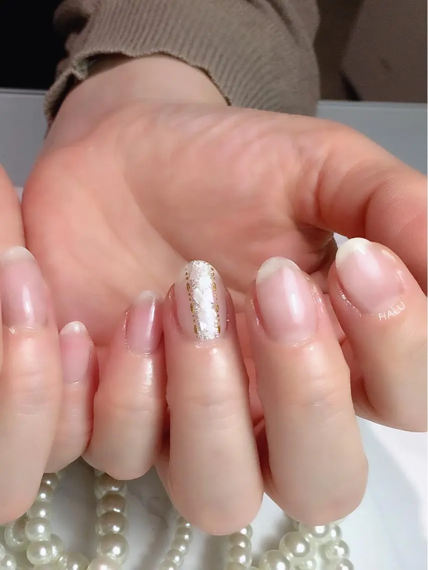 ネイル クリアネイル HALU ハルのネイルデザイン