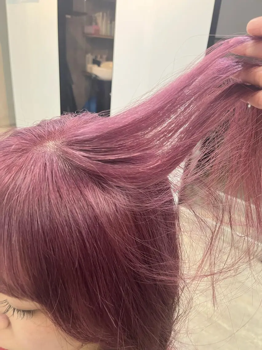 ミディアム ヘアカラー 🤎𝐌𝐚𝐨⌇ お悩み解決美容師🤎のヘアスタイル