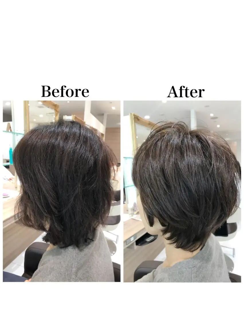 ショート アッシュ カット ヘアカラー 新宿 木下拓哉のヘアスタイル