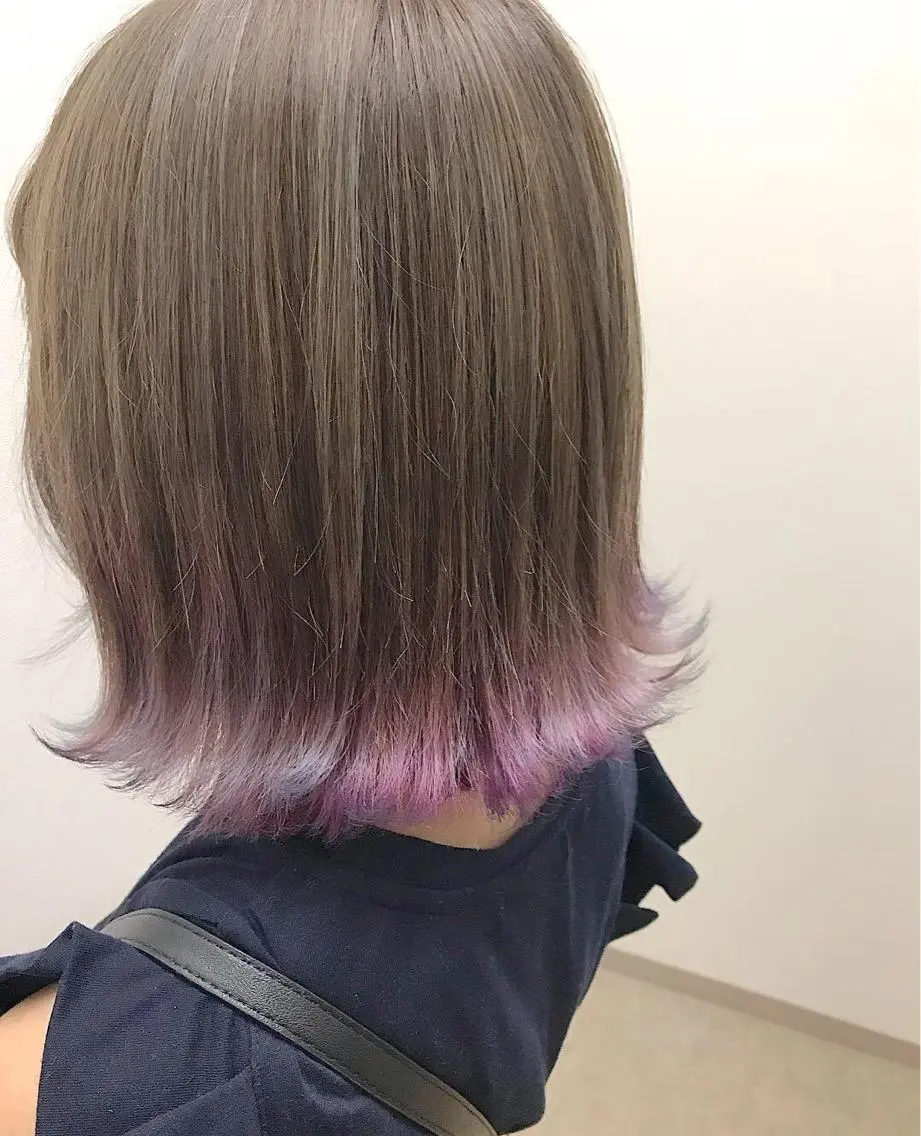 ミディアム カラー 🧡色落ちまで2度 楽しめる🧡ヨシキのヘアスタイル