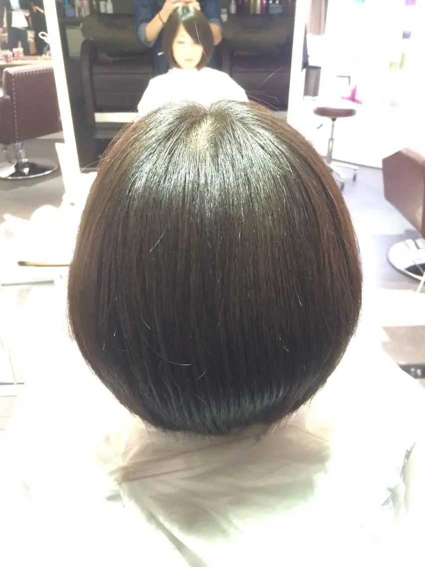 ショート ミディアム CHAINON 近鉄奈良店のヘアスタイル