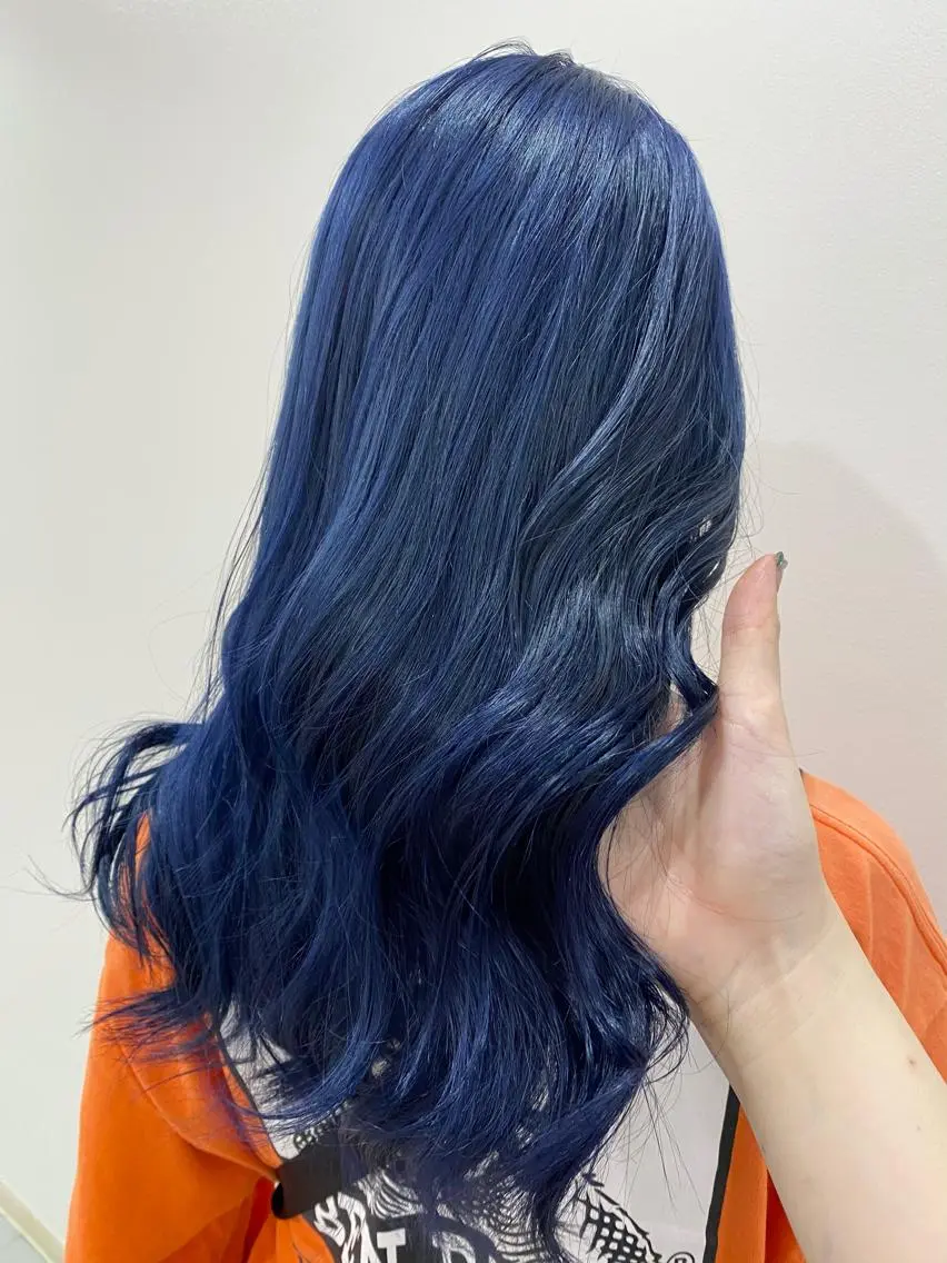 ロング カラー マンツーマン女性 美容師 奏のヘアスタイル