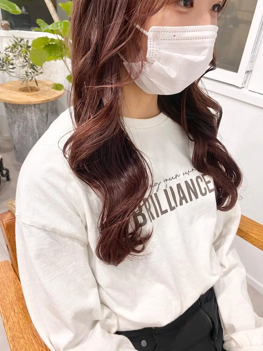 ロング カラー ヘアアレンジ ひなの .のその他イメージ
